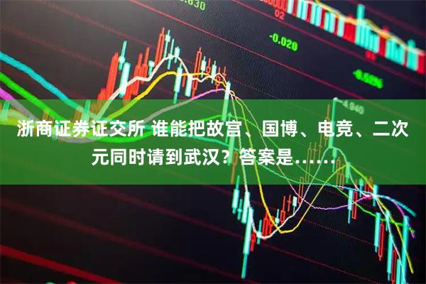 浙商证券证交所 谁能把故宫、国博、电竞、二次元同时请到武汉？答案是……