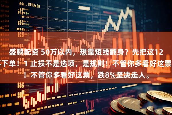 盛鹏配资 50万以内，想靠短线翻身？先把这12句狠话背下来，再下单！1 止损不是选项，是规则！不管你多看好这票，跌8%坚决走人。